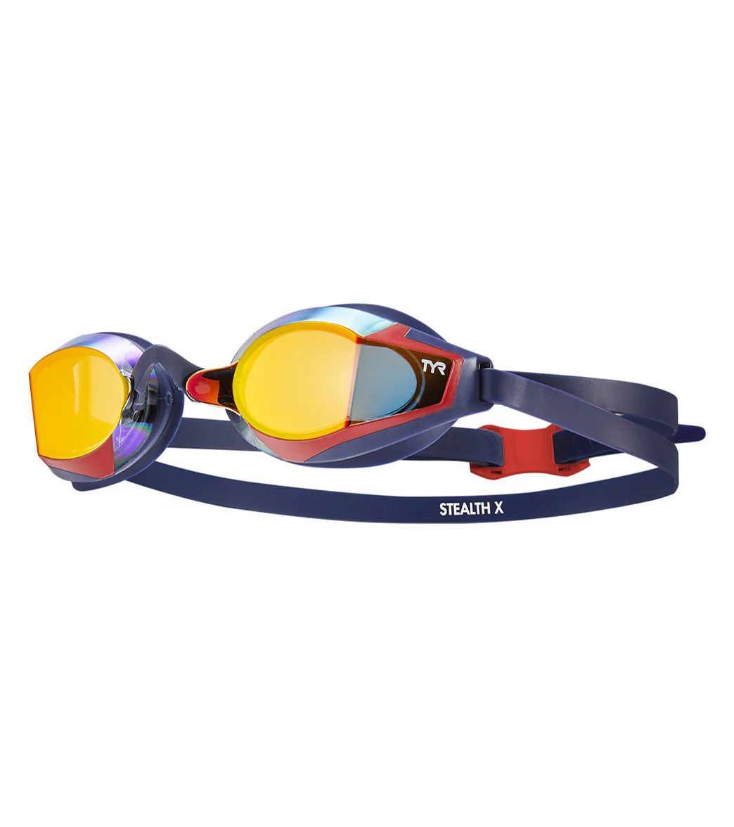 TYR USA Stealth-X Mirrored Racing Goggle - Image 5