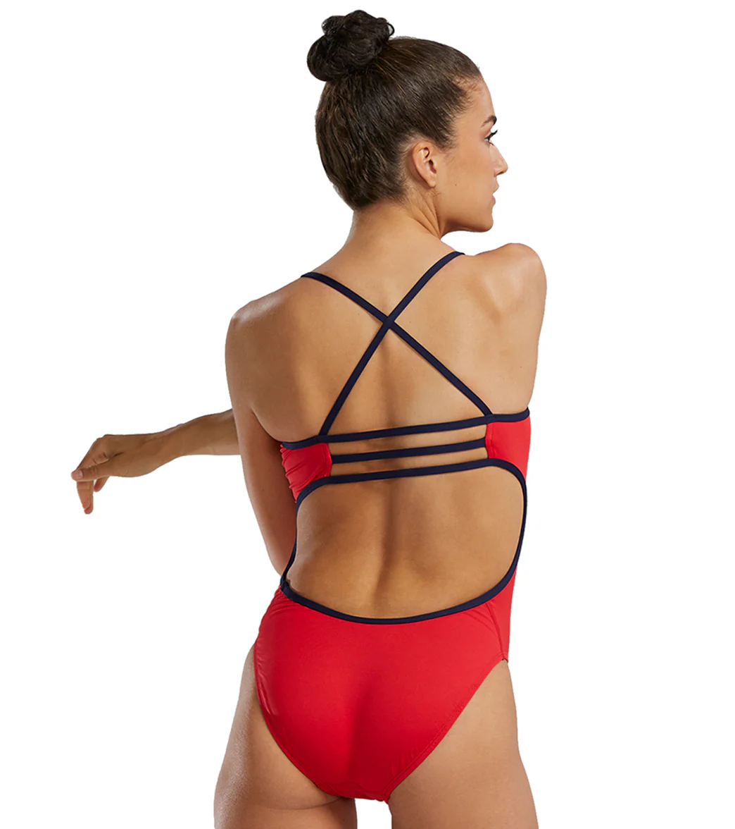 TYR USA Women's Solid Trinityfit One Piece Swimsuit - Image 3
