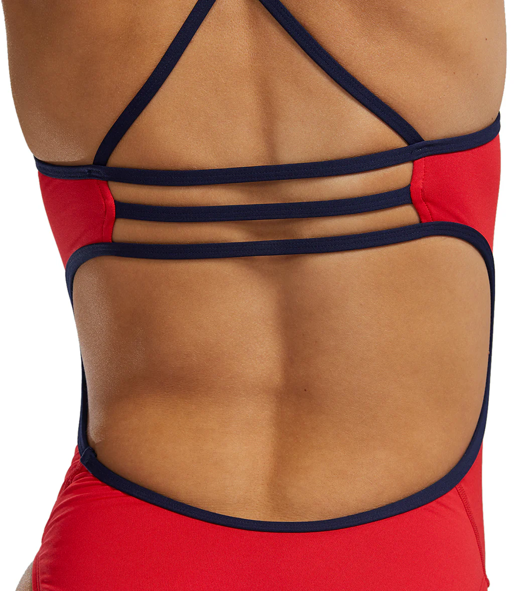 TYR USA Women's Solid Trinityfit One Piece Swimsuit - Image 6