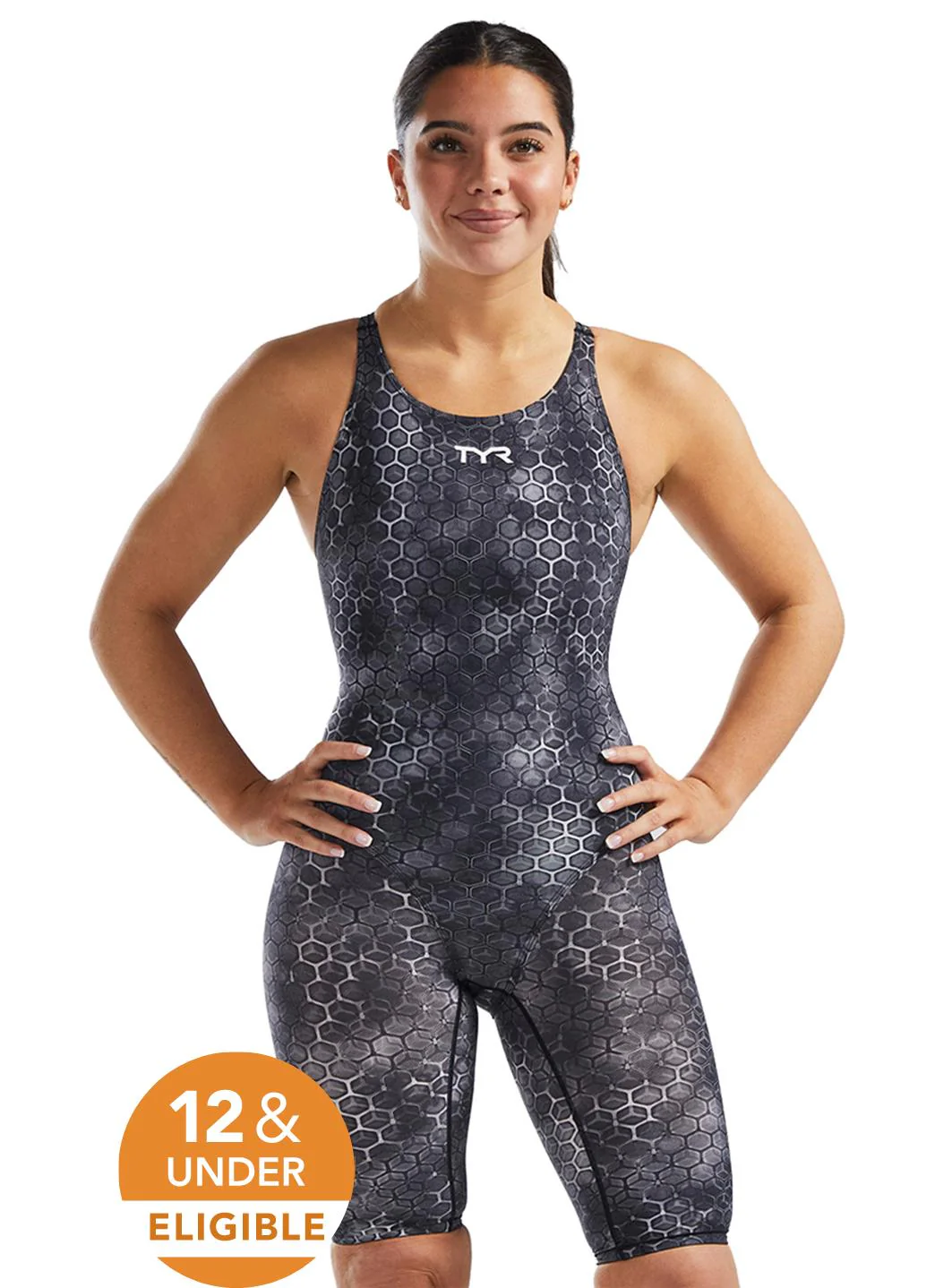 TYR Women's Akurra Thresher Open Back Tech Suit Swimsuit - Image 12