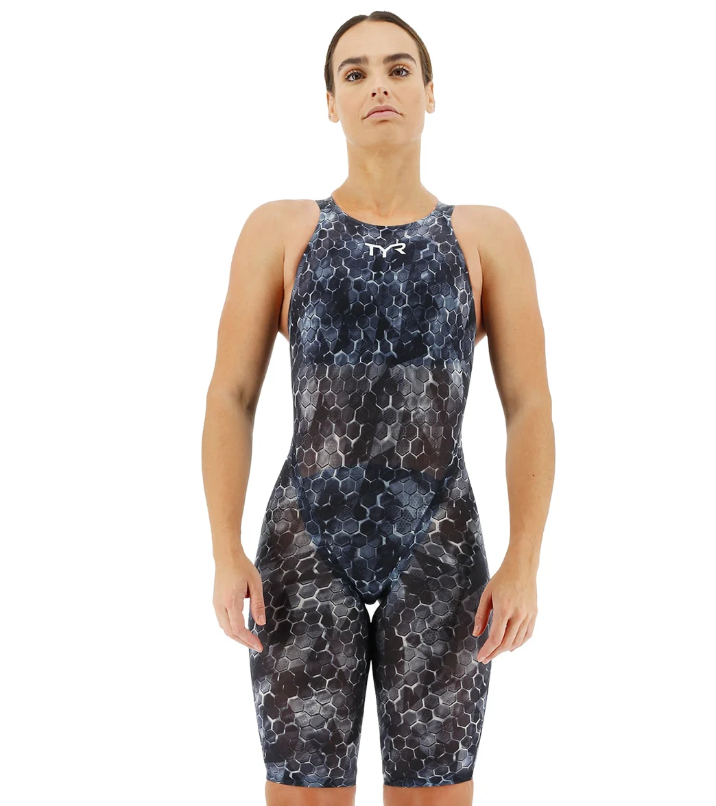 TYR Women's Avictor 2 Supernova Closed Back Comfort Straps Tech Suit Swimsuit - Image 8
