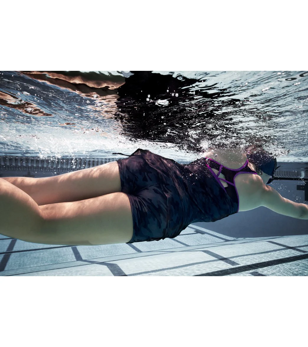 TYR Women's Blackout Camo Taylor Tankini Top - Image 6