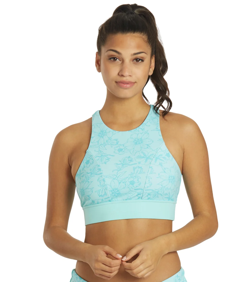 TYR Women's Boho Floral Amira Bikini Top - Image 8