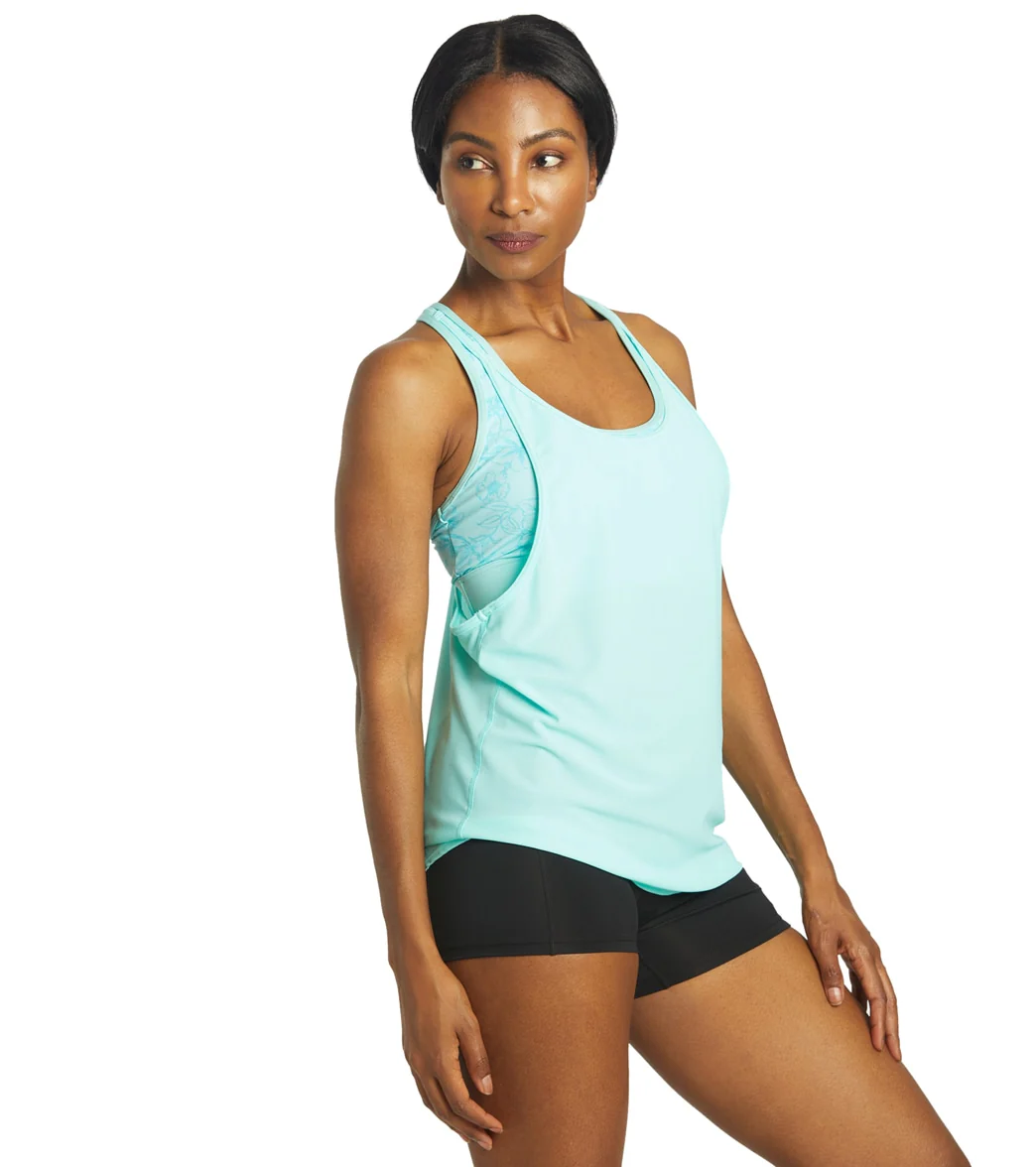 TYR Women's Boho Floral Madison 2 In 1 Tankini Top - Image 2