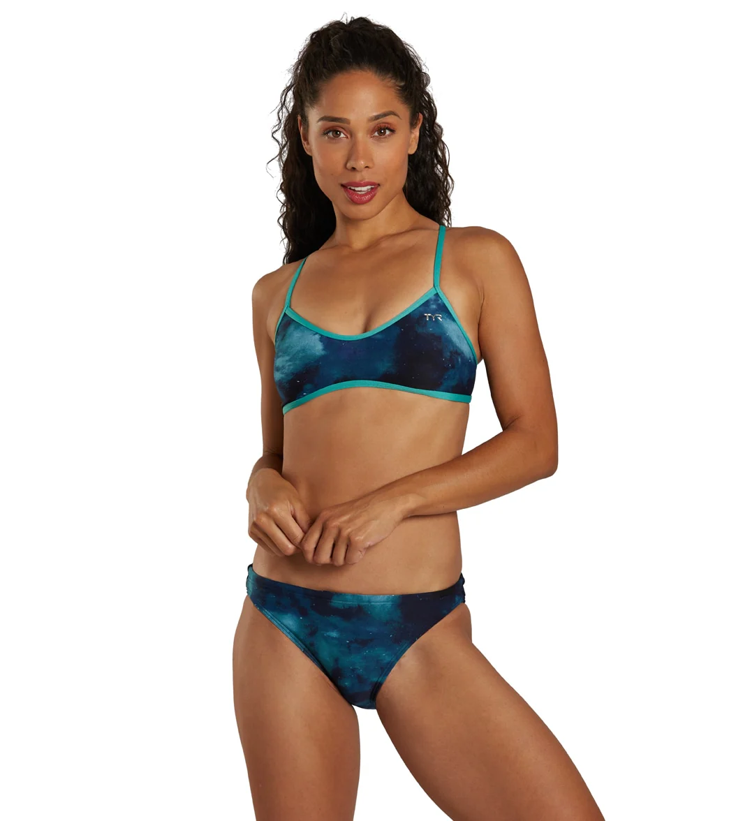 TYR Women's Cosmic Night Trinity Bikini Top - Image 4