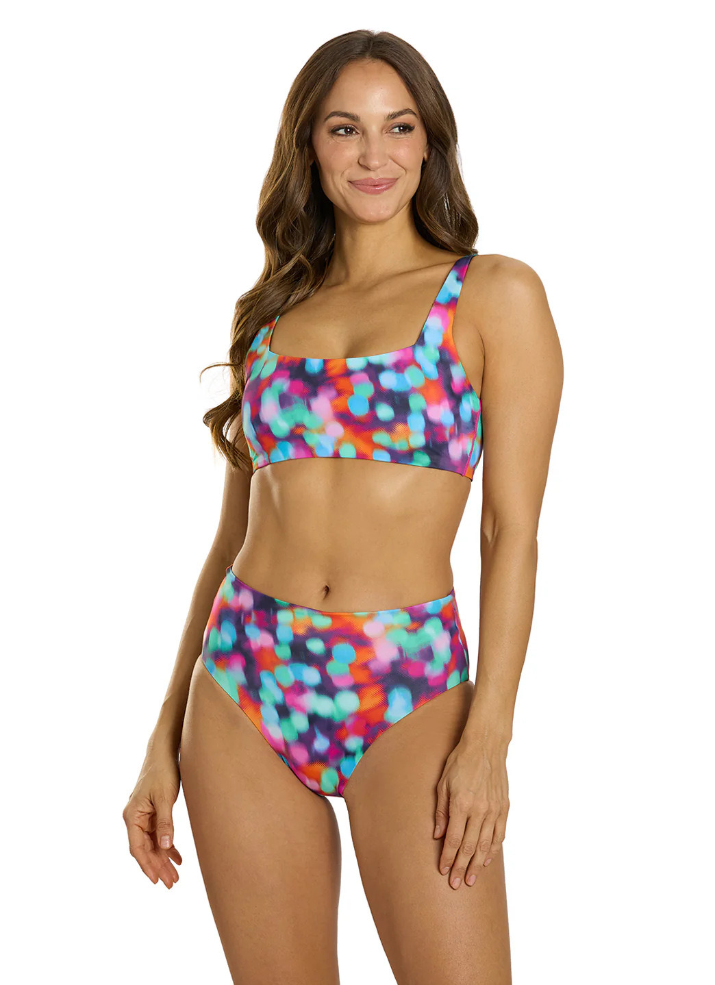 TYR Women's Daystar Arielle High Waist Bikini Bottom - Image 5