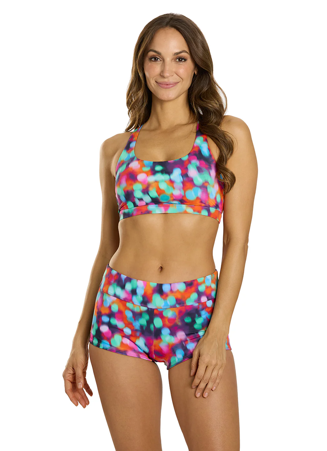 TYR Women's Daystar Della Boyshort Bikini Bottom - Image 6