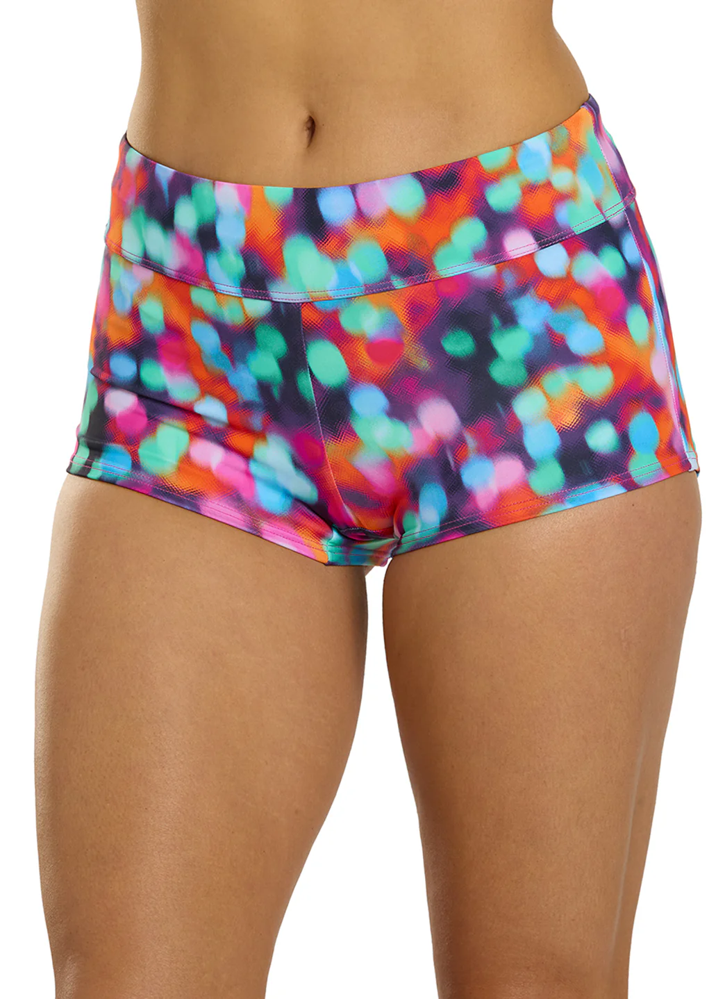 TYR Women's Daystar Della Boyshort Bikini Bottom - Image 7