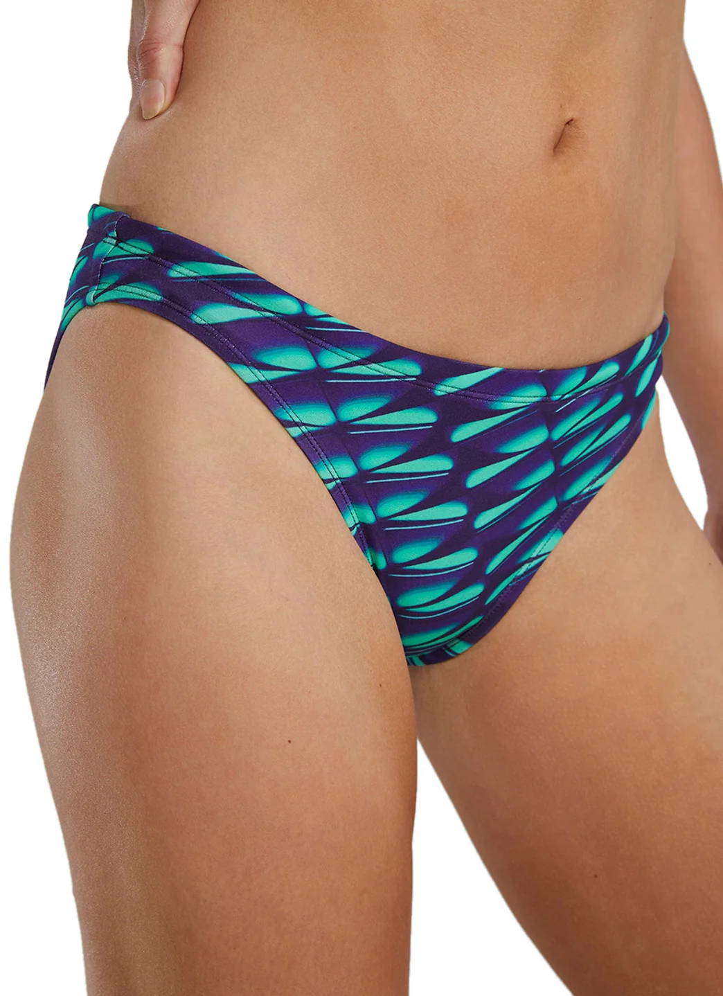 TYR Women's Dragonflyte Durafast Elite Full Coverage Bikini Bottom - Image 3
