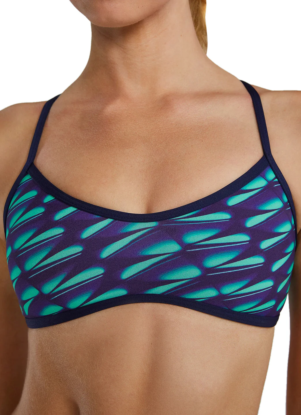 TYR Women's Dragonflyte Durafast Elite Trinity Bikini Top - Image 8