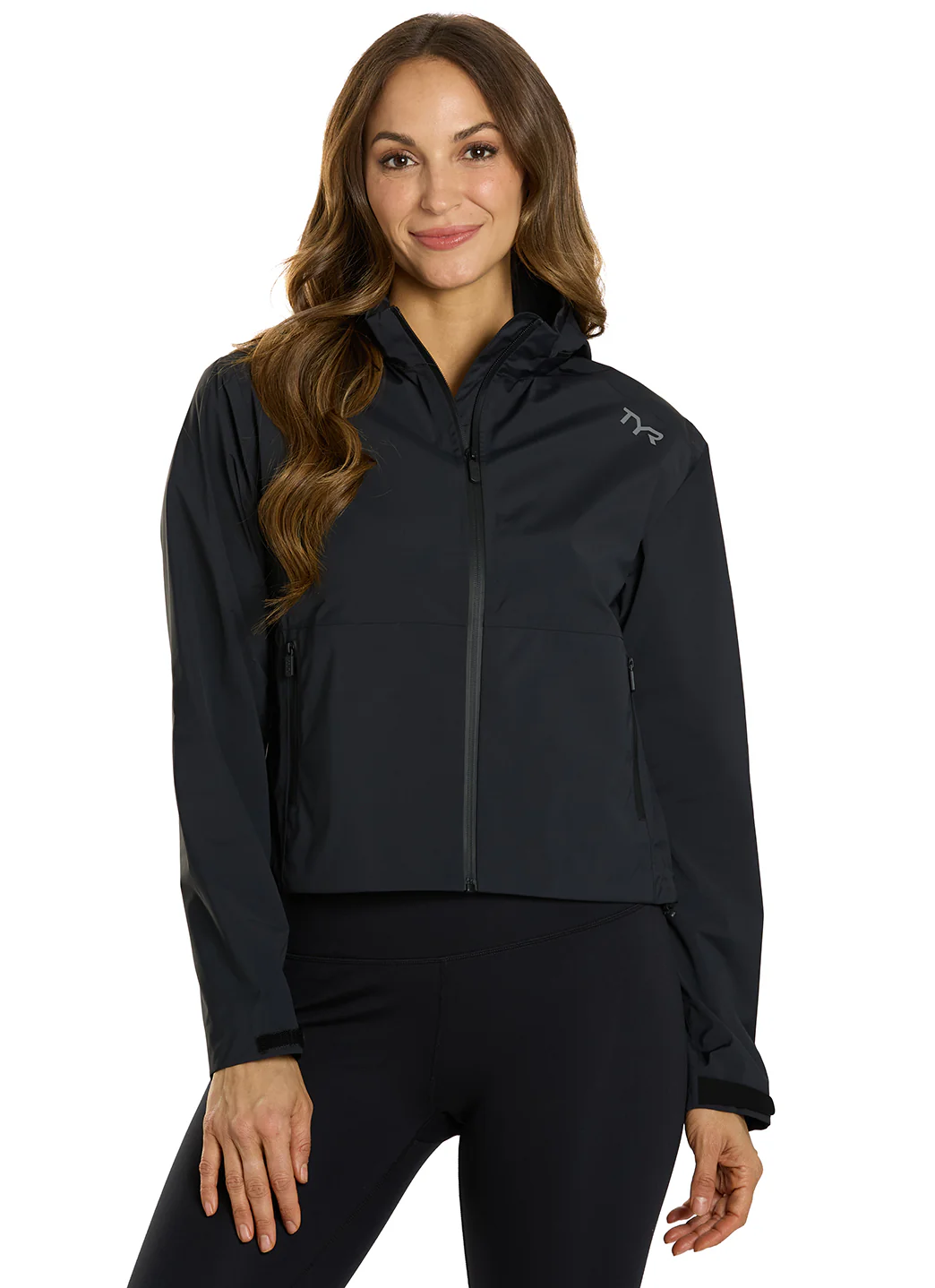 TYR Women's Hydrosphere Cropped Performance Jacket - Image 3