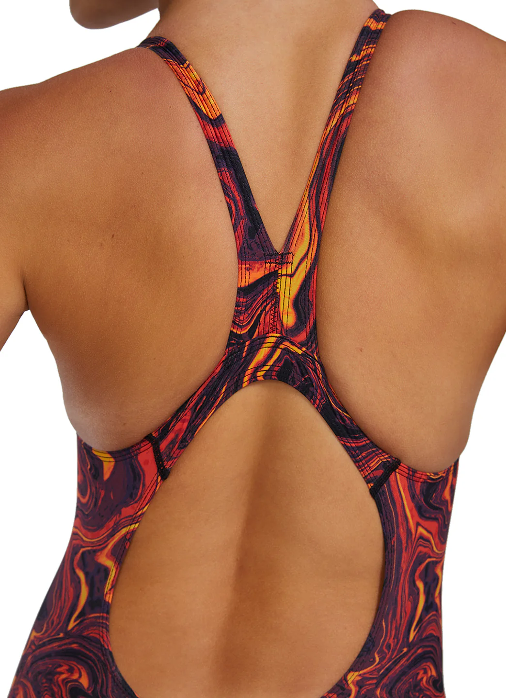 TYR Women's Hyperblitz Thresher Open Back Tech Suit Swimsuit - Image 19
