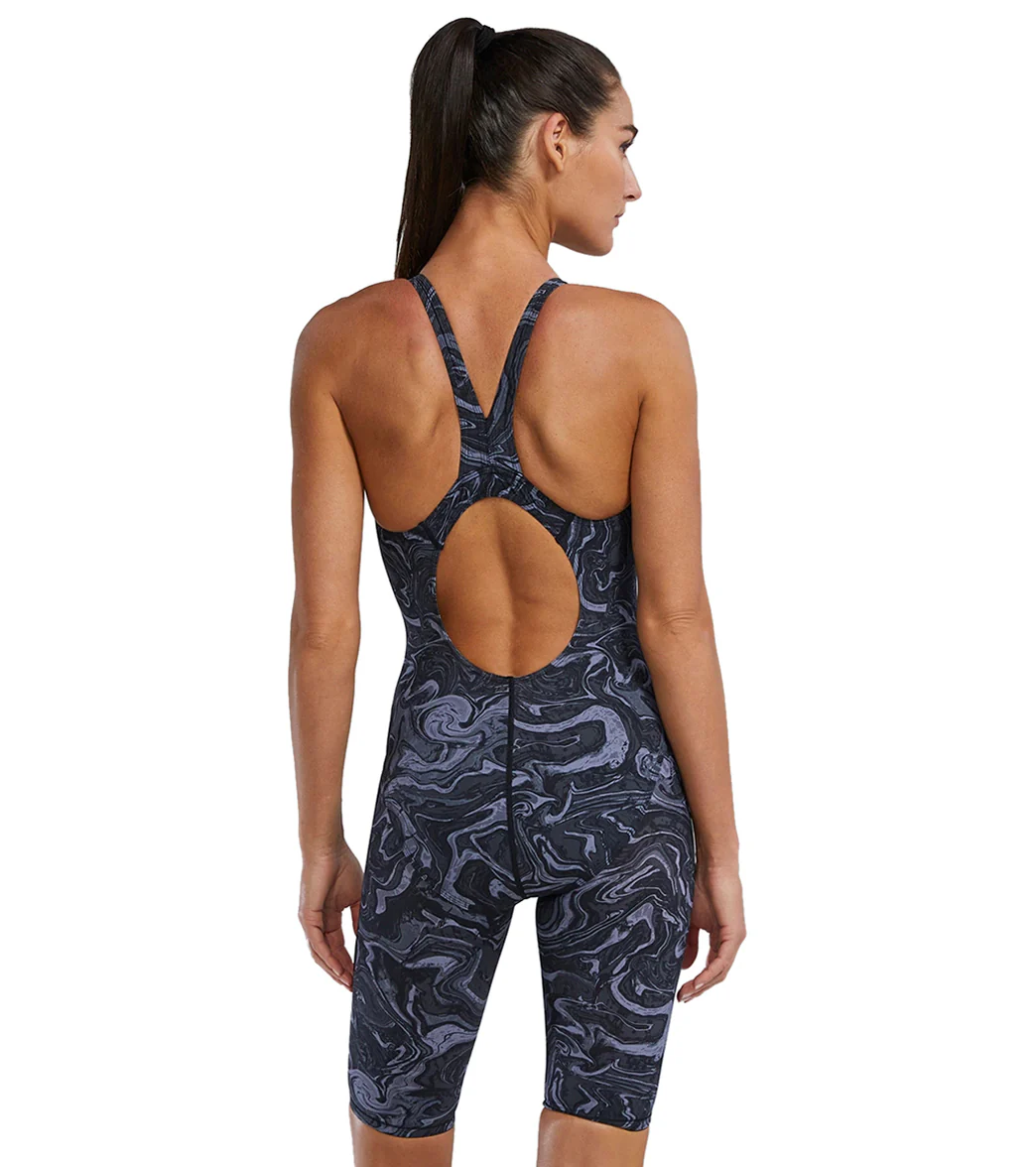 TYR Women's Hyperblitz Thresher Open Back Tech Suit Swimsuit - Image 4