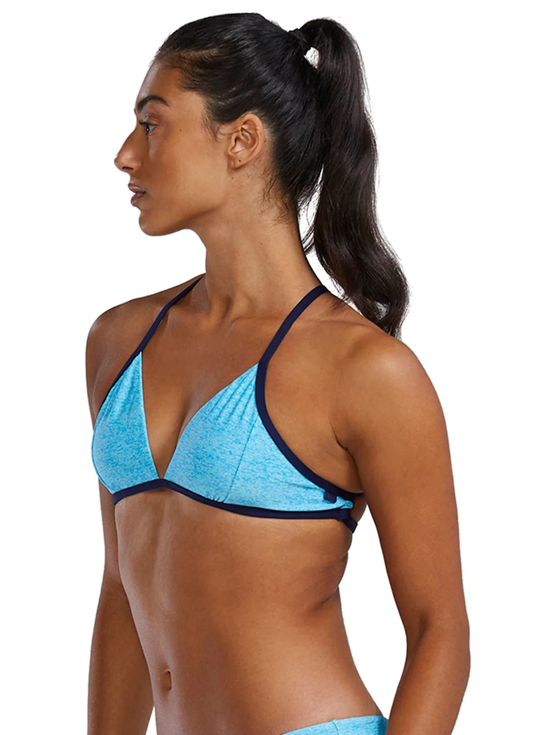 TYR Women's Lapped Durafast Elite Triangle Tieback Bikini Top - Image 4