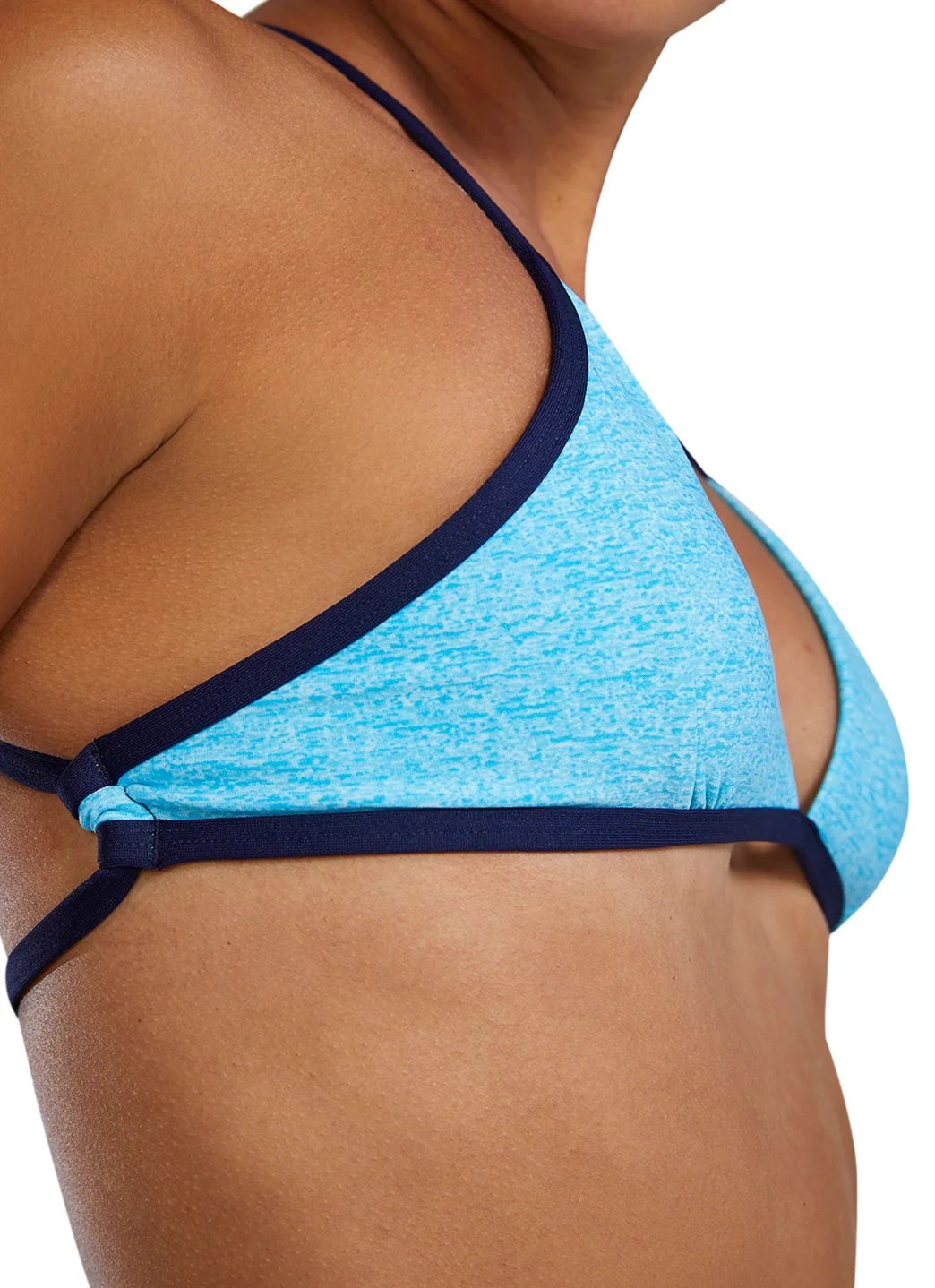 TYR Women's Lapped Durafast Elite Triangle Tieback Bikini Top - Image 7