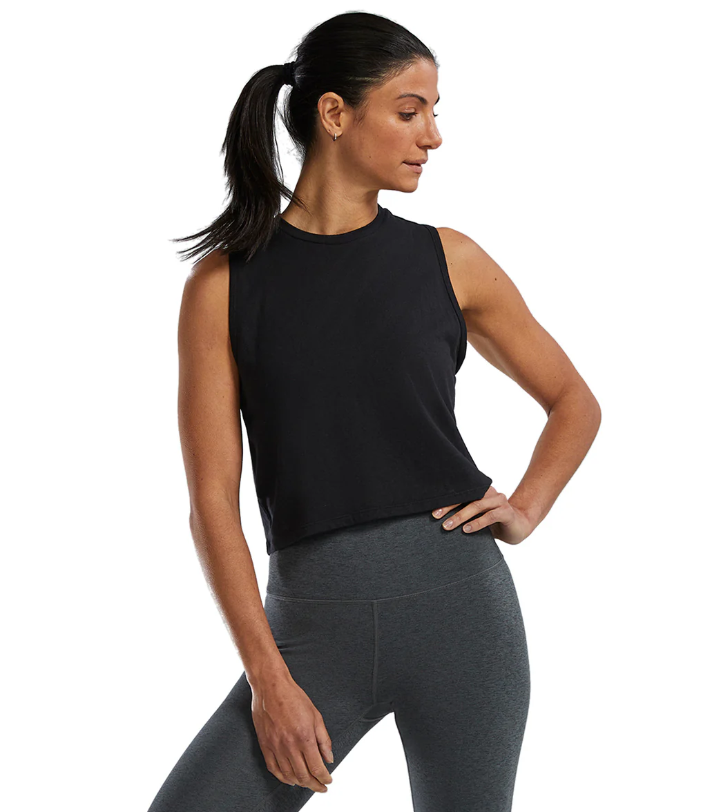 TYR Women's Lightweight Ultrasoft Crop Tank Top - Image 51