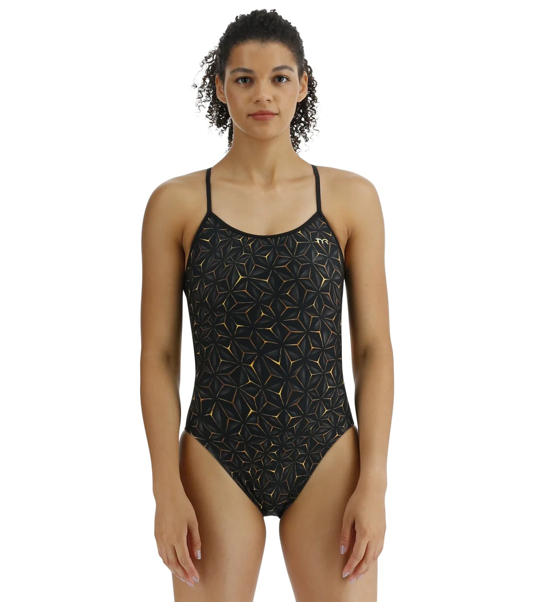 TYR Women's Obsidian Trinityfit Swimsuit - Image 9