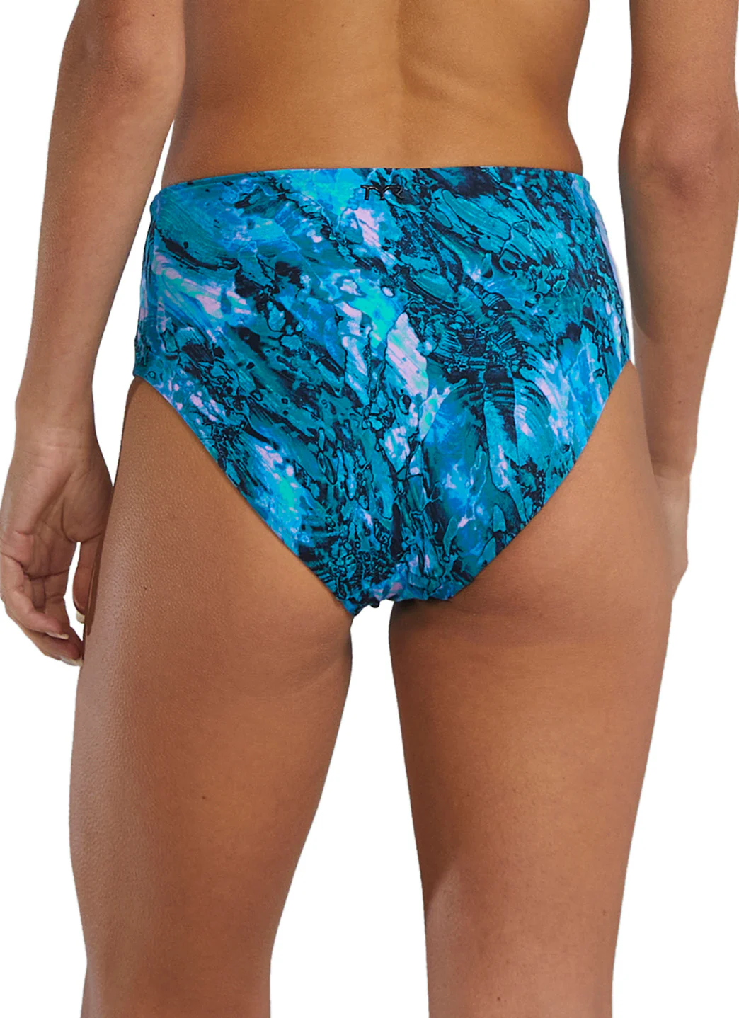 TYR Women's Prismatic Arielle High Waisted Bikini Bottom - Image 4