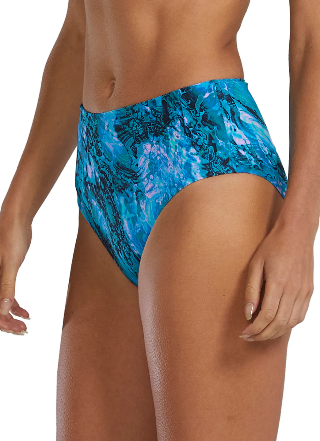 TYR Women's Prismatic Arielle High Waisted Bikini Bottom - Image 5