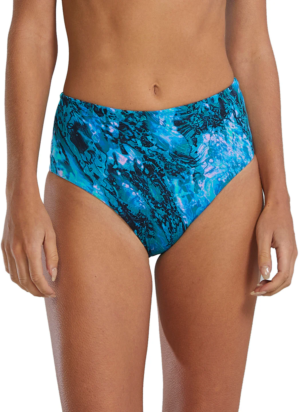 TYR Women's Prismatic Arielle High Waisted Bikini Bottom - Image 8