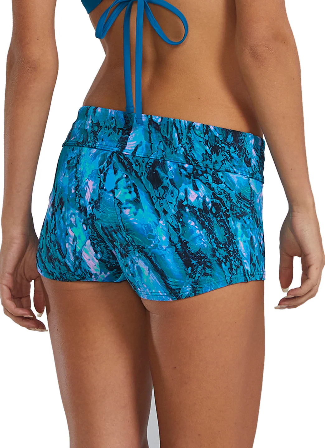 TYR Women's Prismatic Della Boyshort Bikini Bottom - Image 4