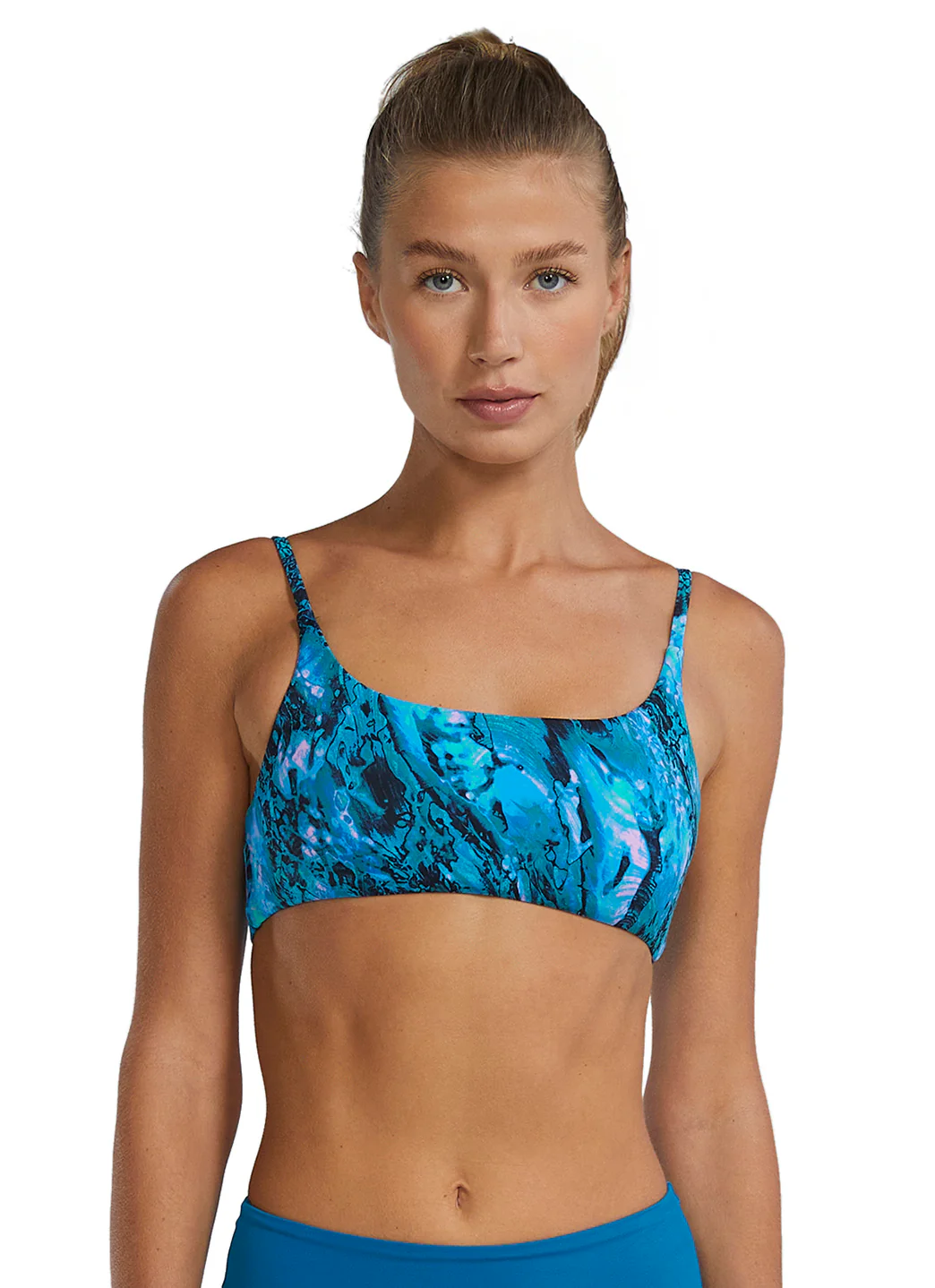TYR Women's Prismatic Nia Scoop Neck Bikini Top - Image 7