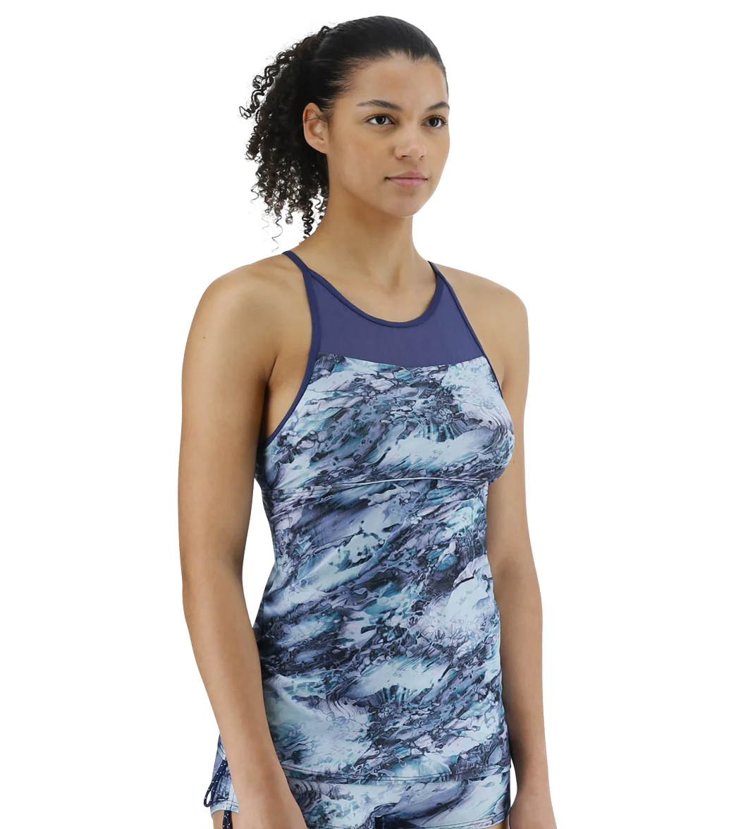 TYR Women's Shale Tessa Tankini Top - Image 4