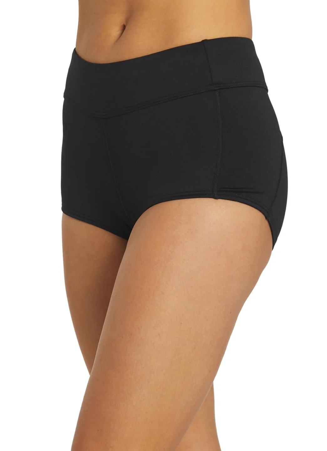 TYR Women's Solid Casey Boyshort Bikini Bottom - Image 23