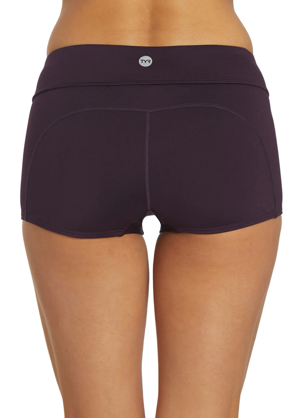 TYR Women's Solid Casey Boyshort Bikini Bottom - Image 3