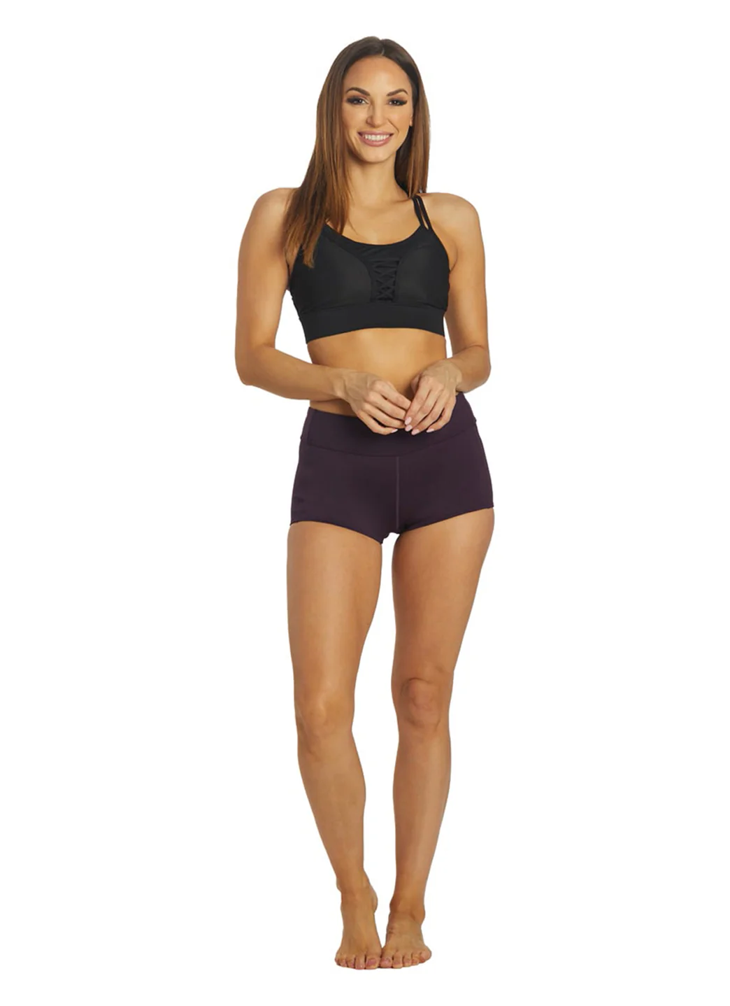 TYR Women's Solid Casey Boyshort Bikini Bottom - Image 4