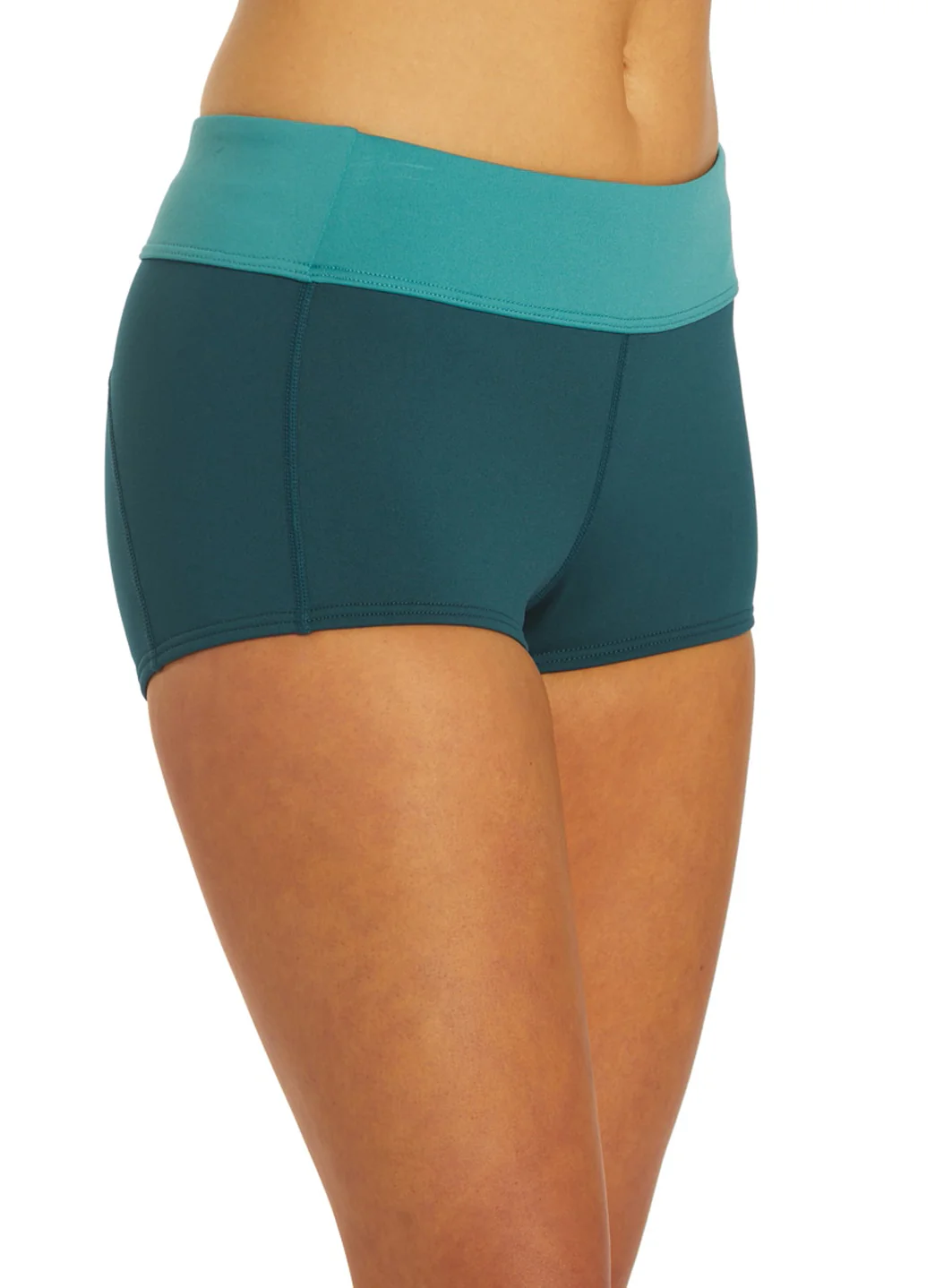 TYR Women's Solid Casey Boyshort Bikini Bottom - Image 9