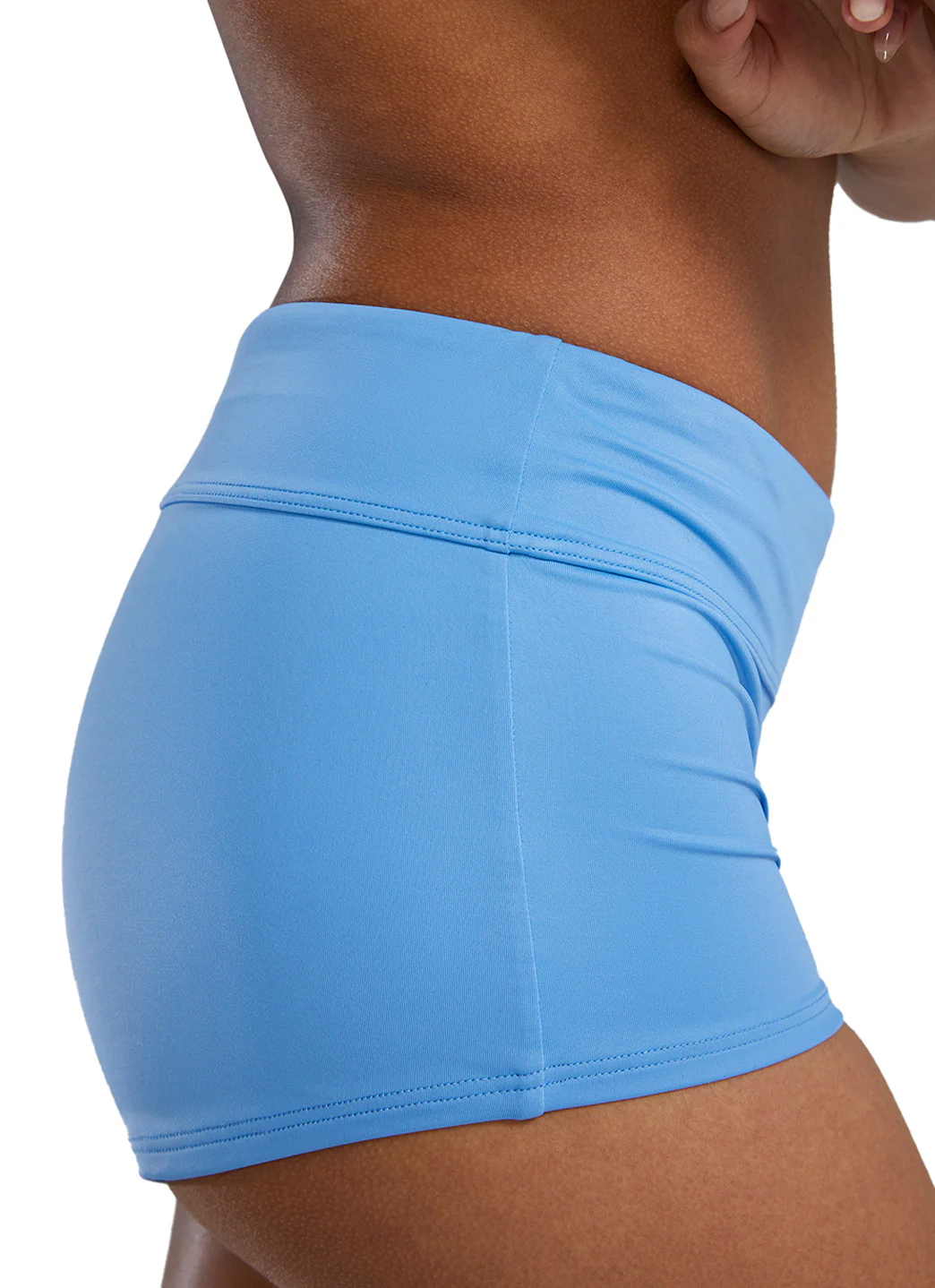 TYR Women's Solid Della Boyshort Bikini Bottom - Image 20
