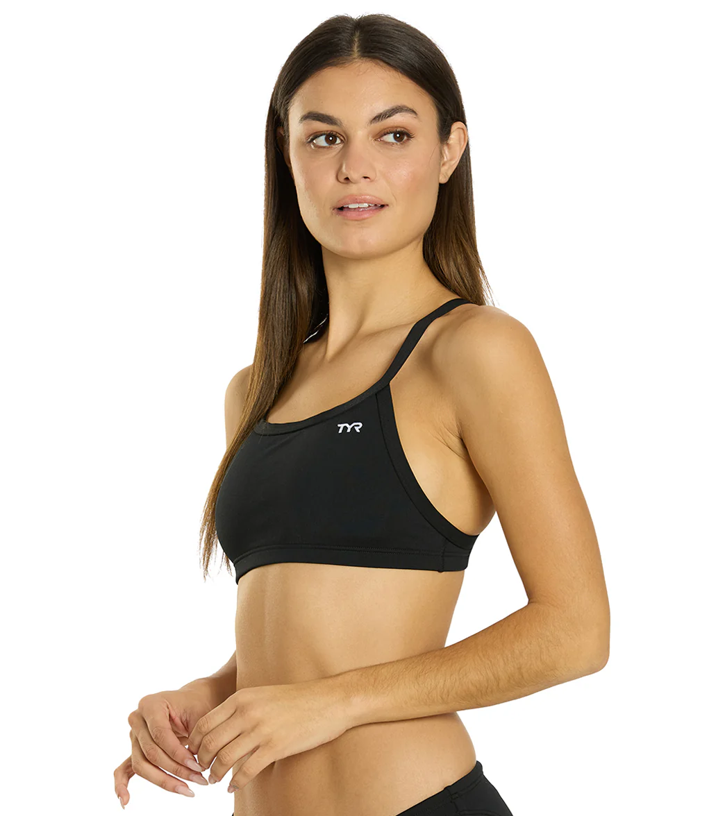 TYR Women's Solid Durafast One Diamondfit Bikini Top - Image 10