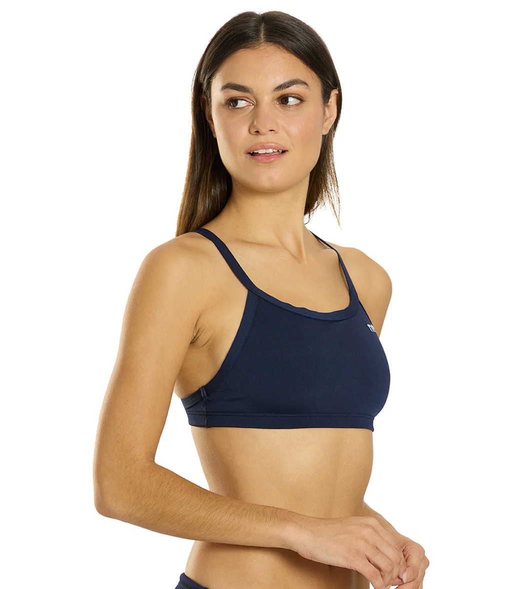 TYR Women's Solid Durafast One Diamondfit Bikini Top - Image 2
