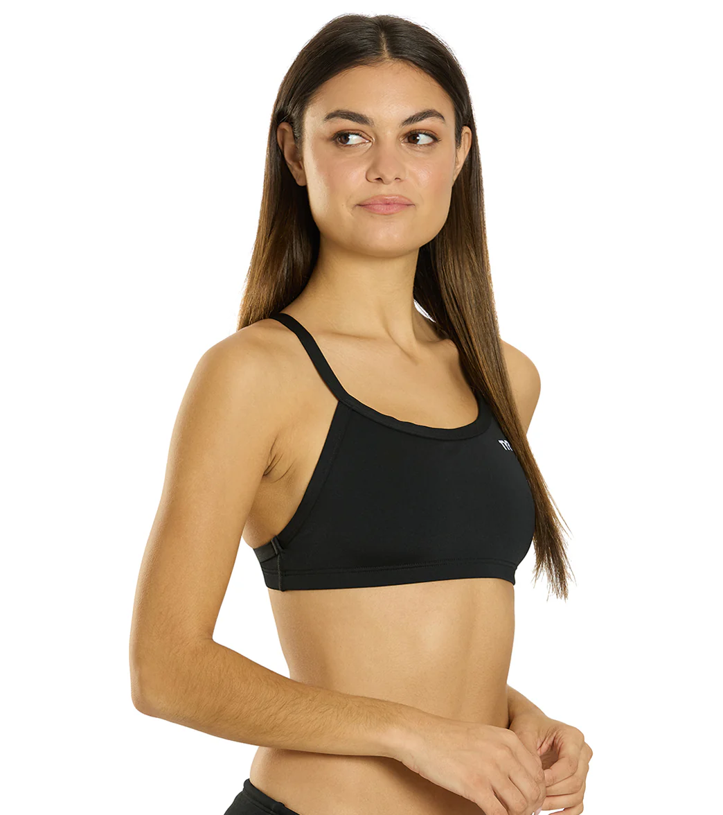 TYR Women's Solid Durafast One Diamondfit Bikini Top - Image 8