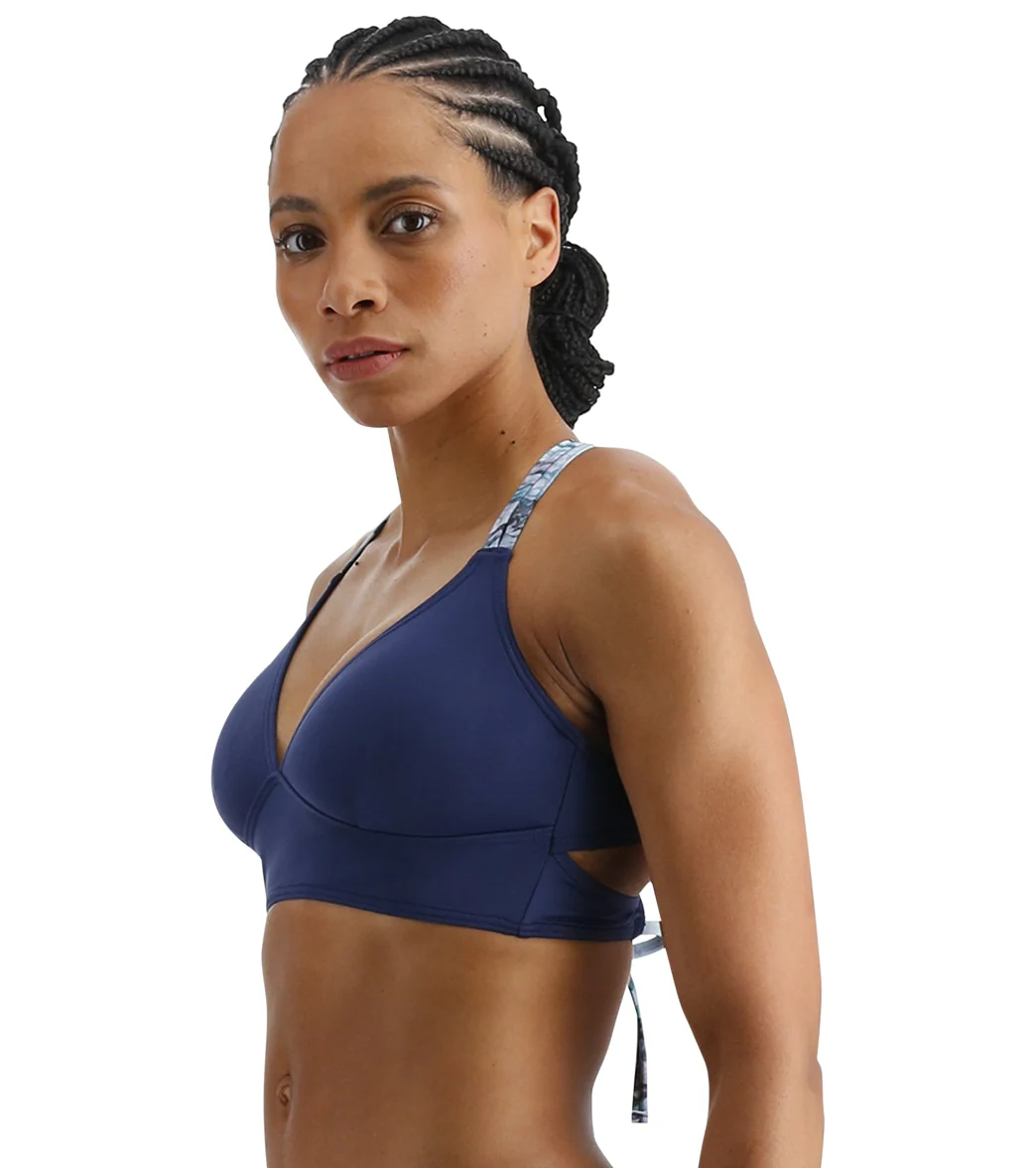 TYR Women's Solid Madeline Bralette Bikini Top - Image 7