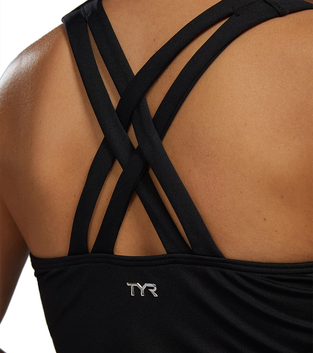 TYR Women's Square Neck Durafast Elite Tankini Top - Image 18