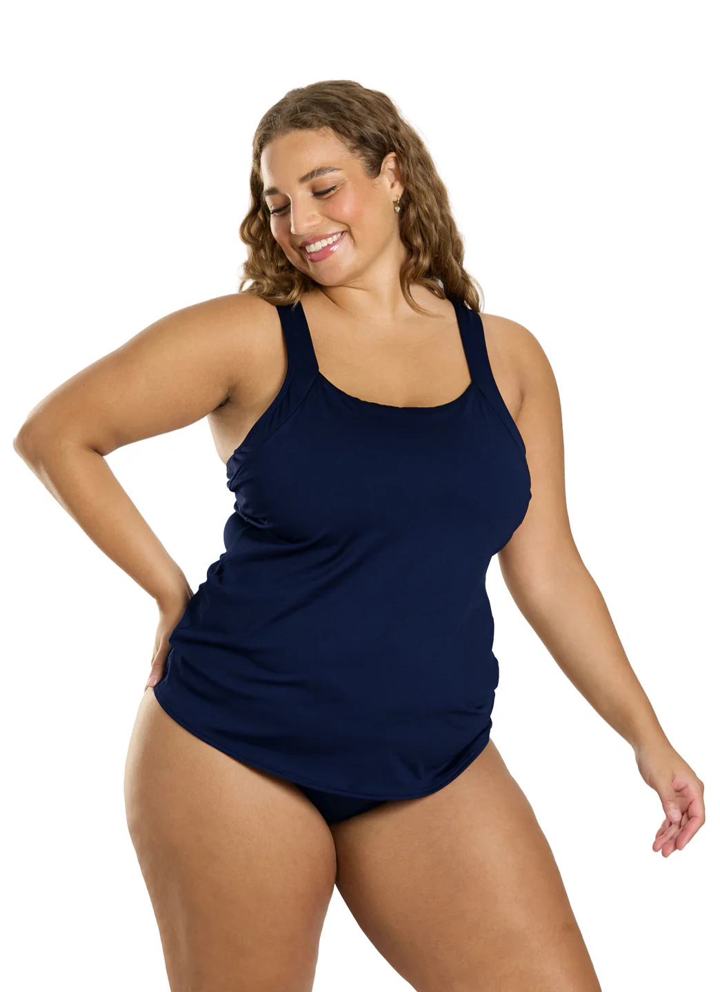 TYR Women's Square Neck Durafast Elite Tankini Top - Image 7