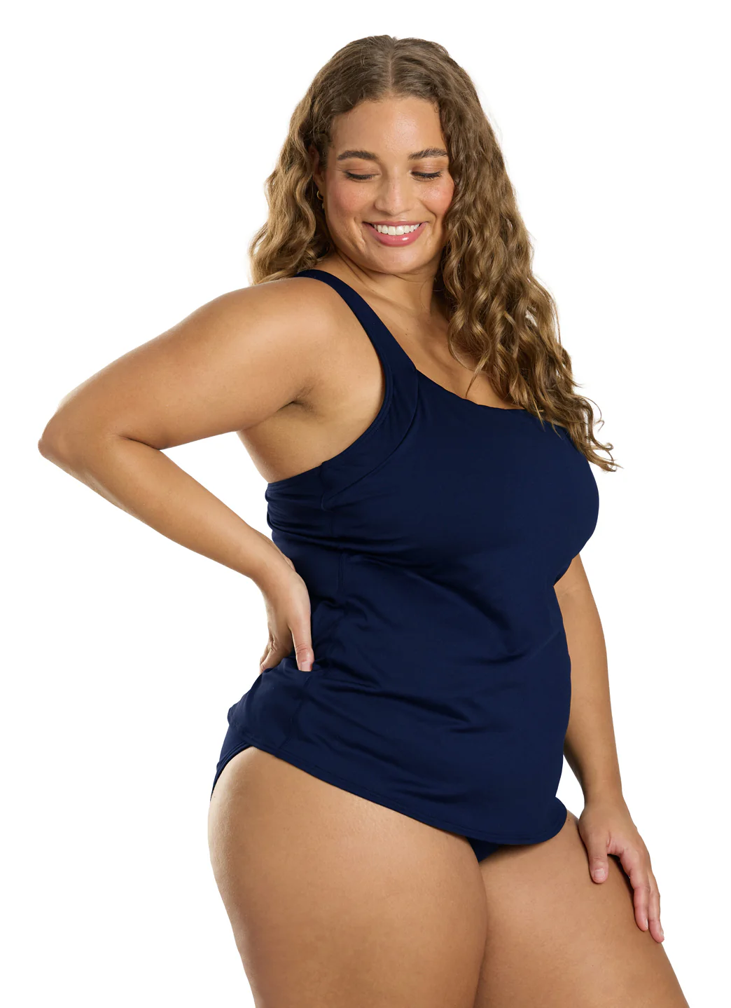 TYR Women's Square Neck Durafast Elite Tankini Top - Image 8