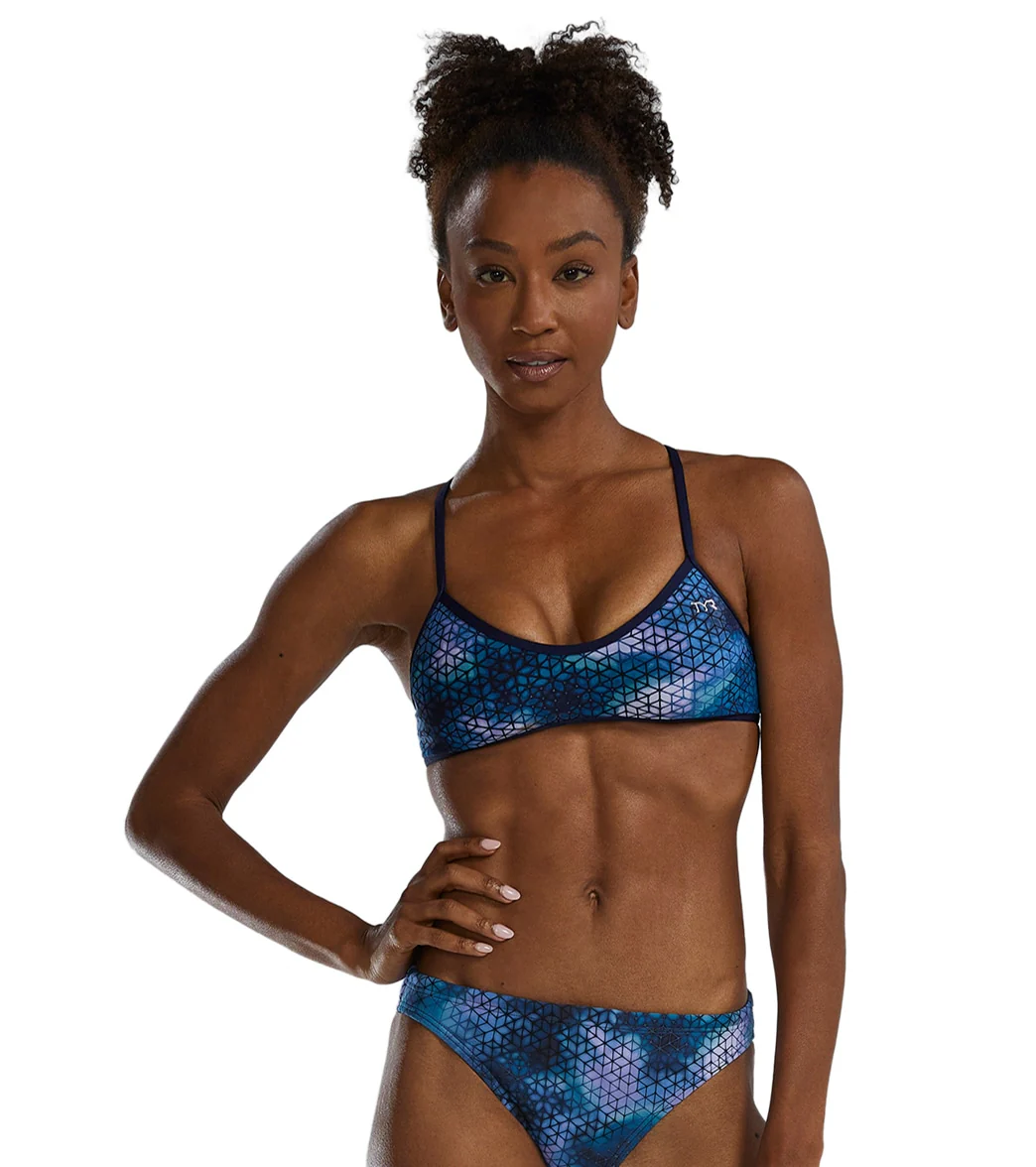 TYR Women's Starhex Trinity Bikini Top - Image 10