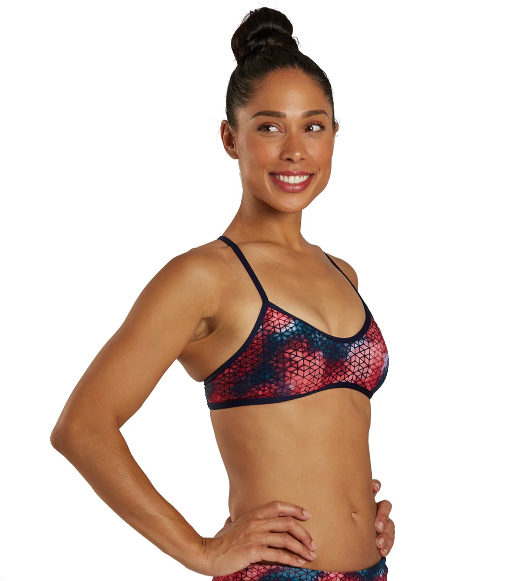 TYR Women's Starhex Trinity Bikini Top - Image 12