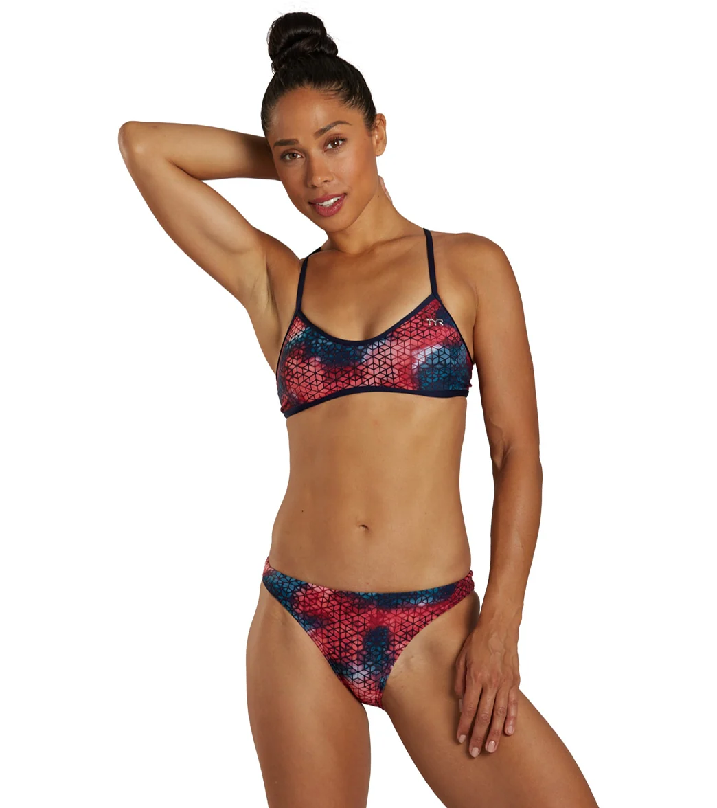 TYR Women's Starhex Trinity Bikini Top - Image 14