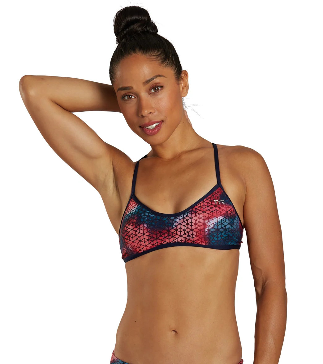 TYR Women's Starhex Trinity Bikini Top - Image 18