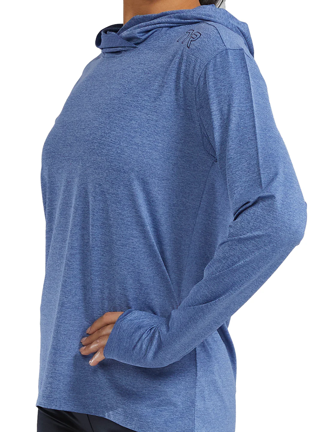 TYR Women's SunDefense Long Sleeve Hooded UPF 50+ Swim Shirt - Image 22