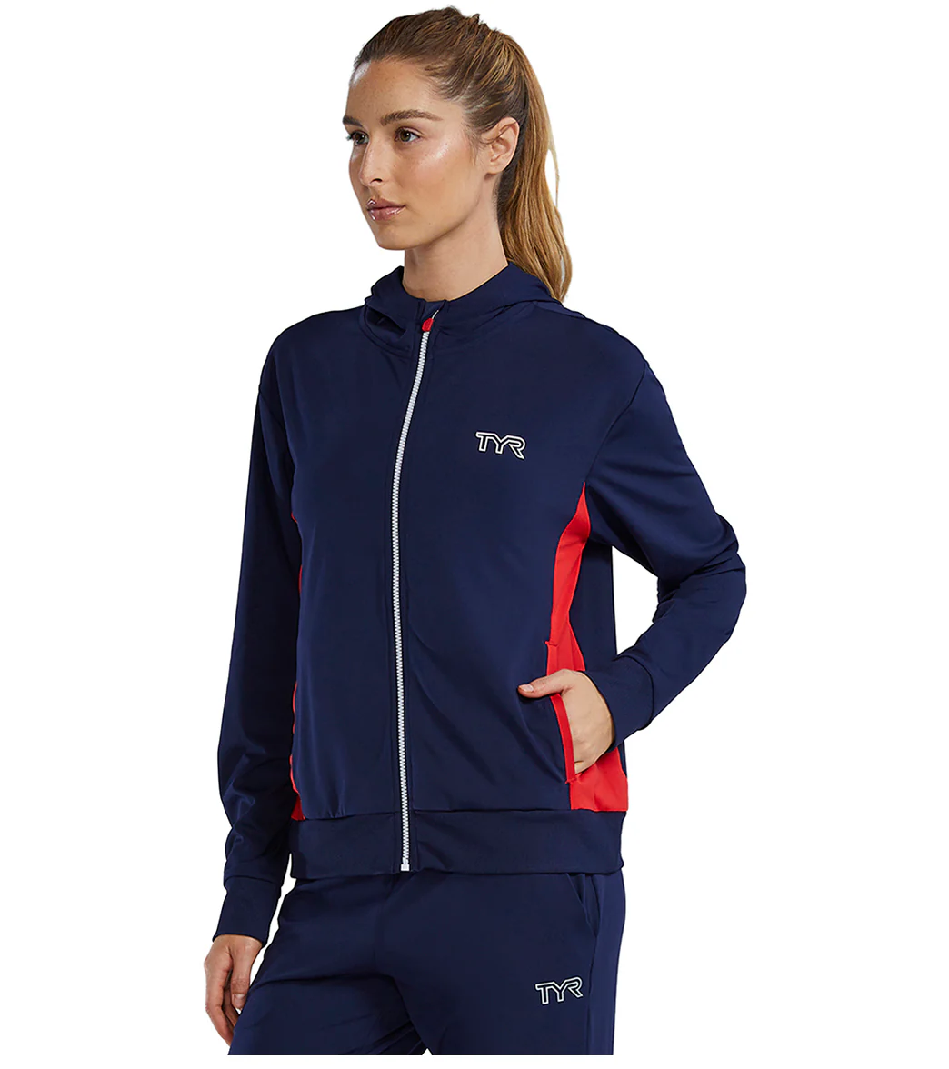 TYR Women's Tech Full Zip Hoodie - Image 10