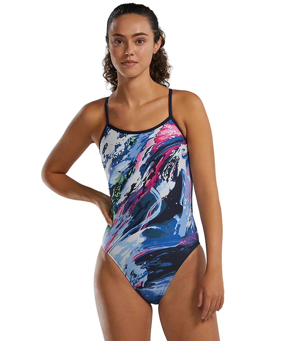 TYR Women's Transient Trinityfit One Piece Swimsuit - Image 6