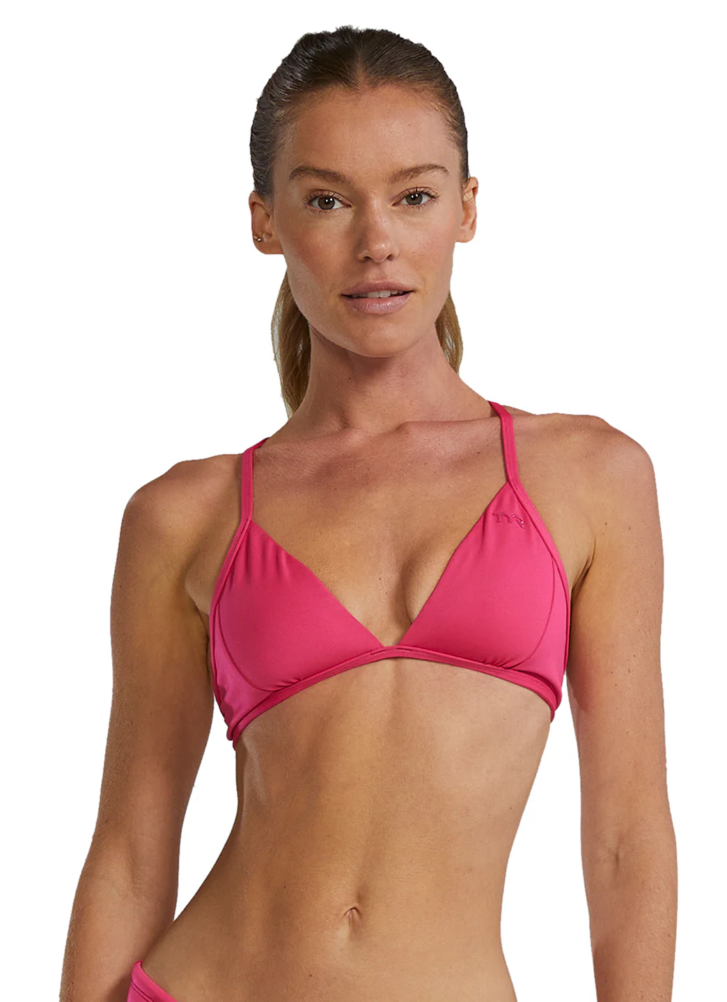 TYR Women's Triangle Tieback Bikini Top - Image 2