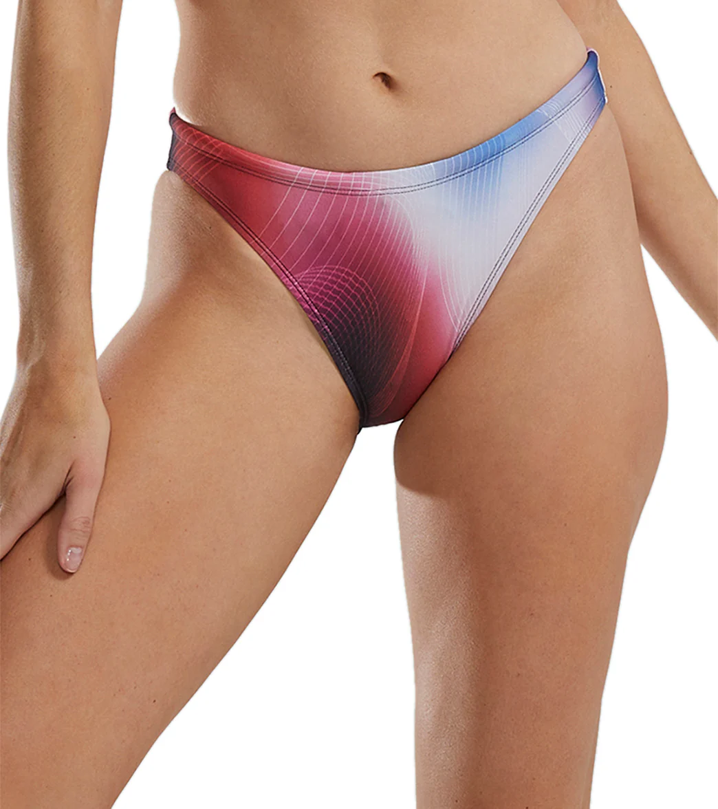 TYR Women's Unwaver Classic Full Coverage Bikini Bottom - Image 7