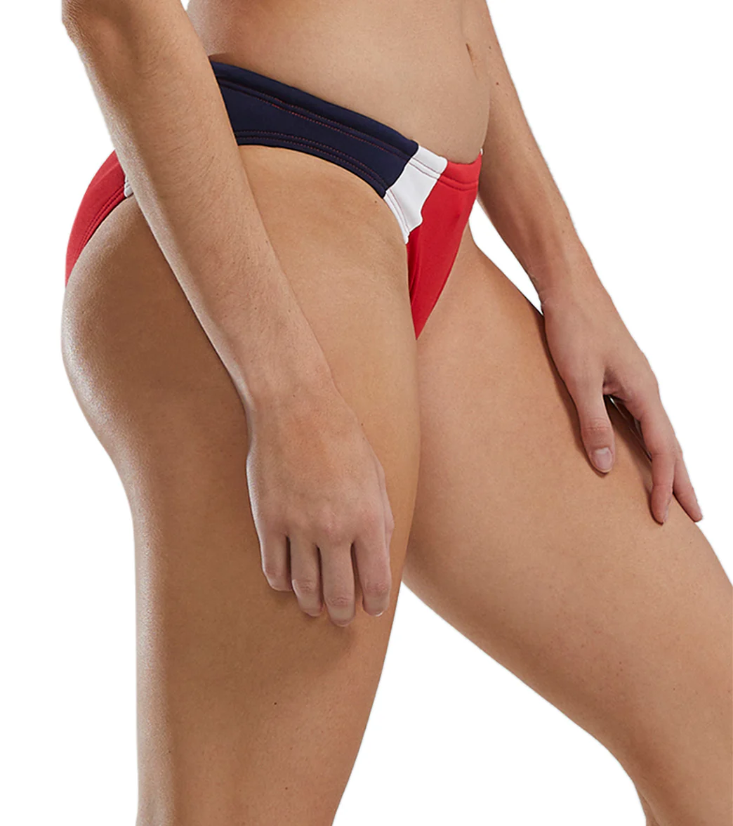 TYR Women's USA Classic Full Coverage Bikini Bottom - Image 8