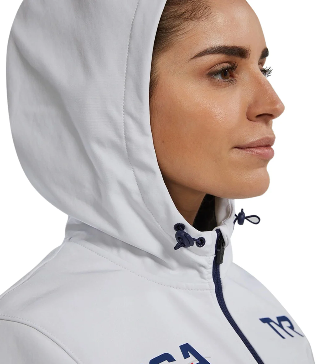 TYR Women's USA Hydrosphere Softshell Recon Jacket - Image 4
